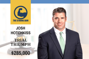 Josh Hotchkiss Trial Triumph