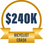 Frank Azar Wins $240,000 For Injured Bicyclist