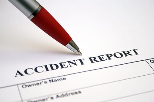 accident report document