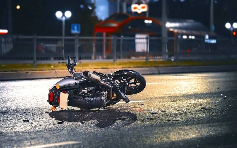 Motorcycle crash